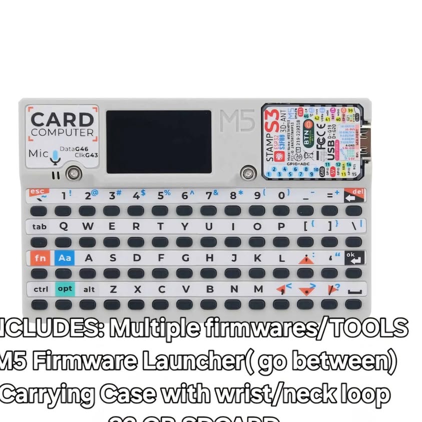 M5Stack Cardputer v1.1 S3A with Multiple Firmwares – Cover your Ass