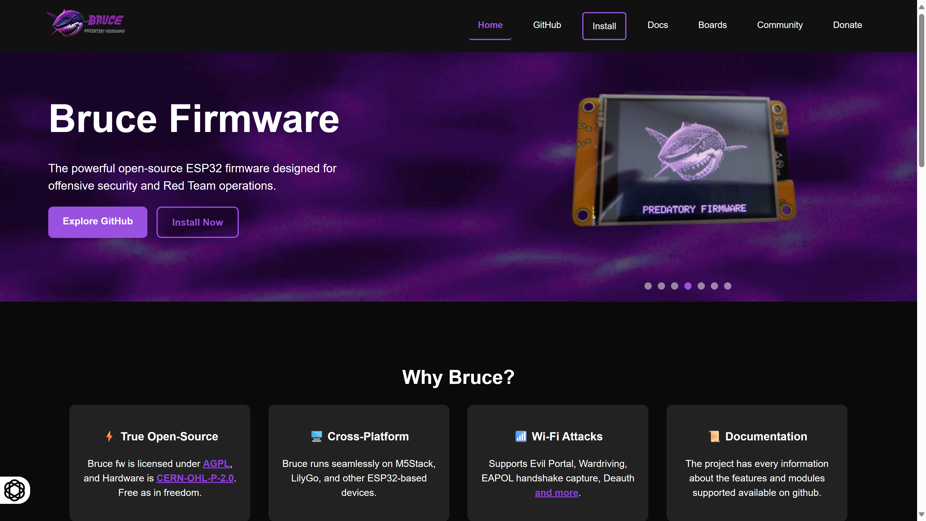 ESP32-S3 Bruce Firmware